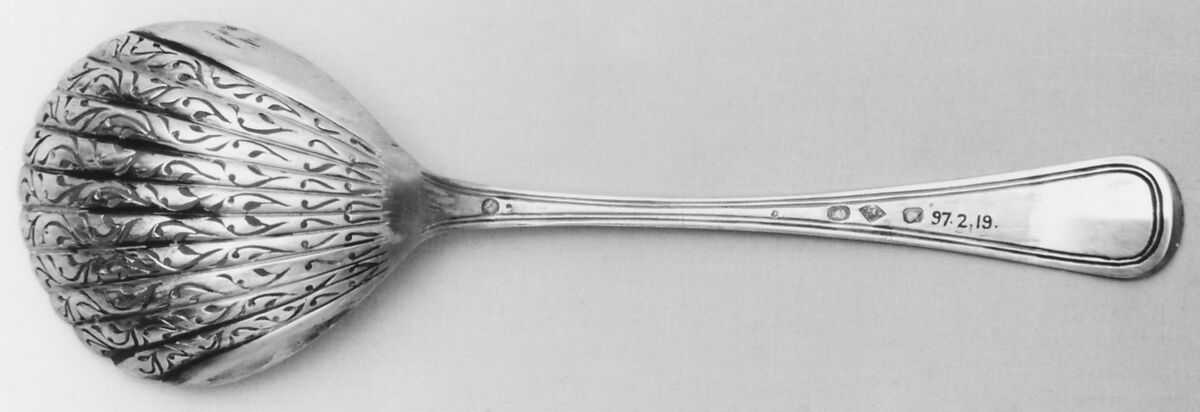 Sugar spoon, A.C.C., Paris, Silver, French, Paris 