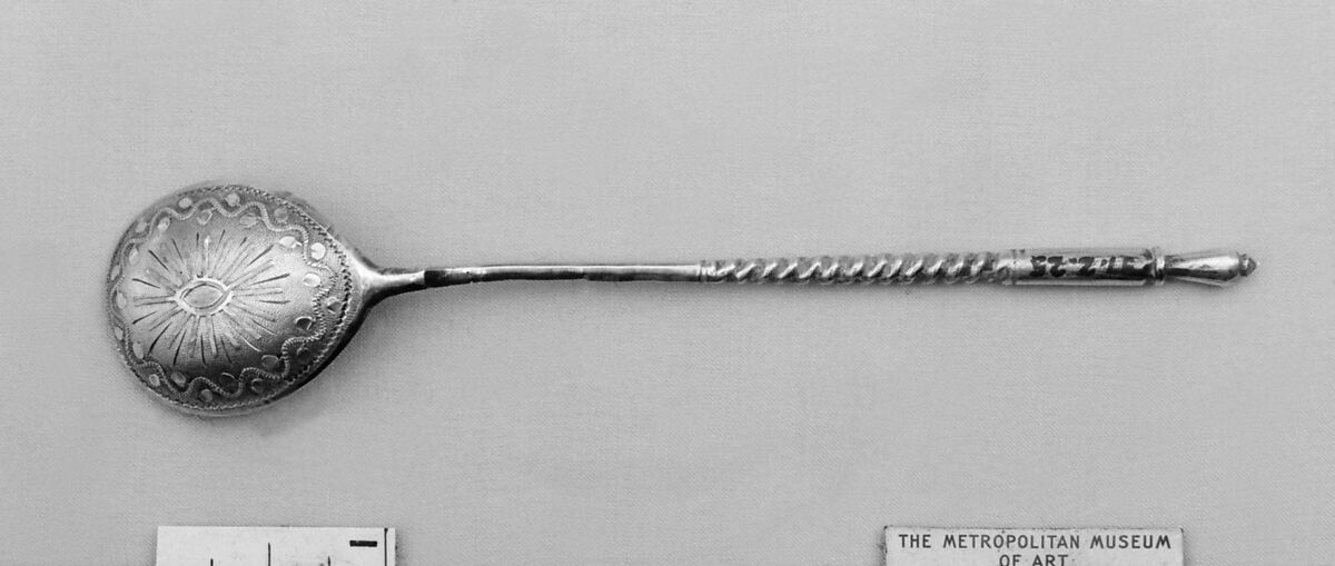 Coffee spoon (?) or egg spoon (?) | Russian | The Metropolitan Museum ...