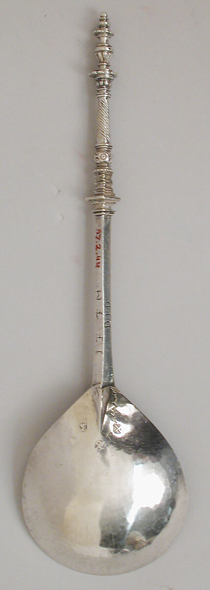 Baluster top spoon, Silver, Dutch, Zierikzee
