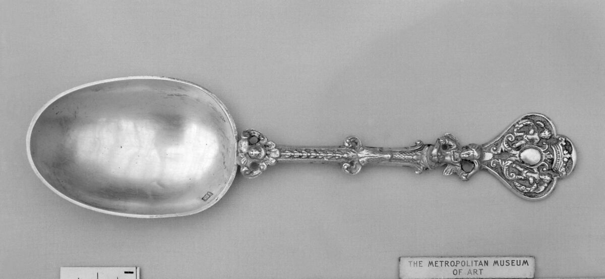 Spoon, Jacobus Niebuur (1713–1802, master 1735), Silver, Dutch, Leeuwarden 