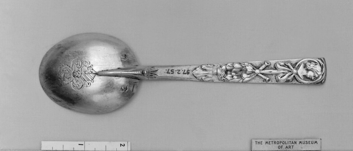 Spoon, Silver, German, Zittau 