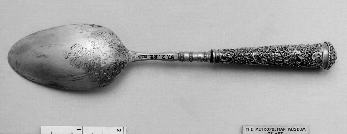Tablespoon, Silver, German 