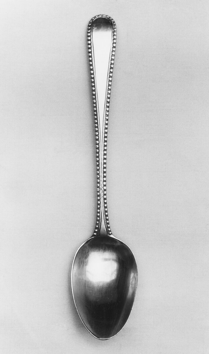 Coffee spoon, Silver gilt, possibly Dutch 