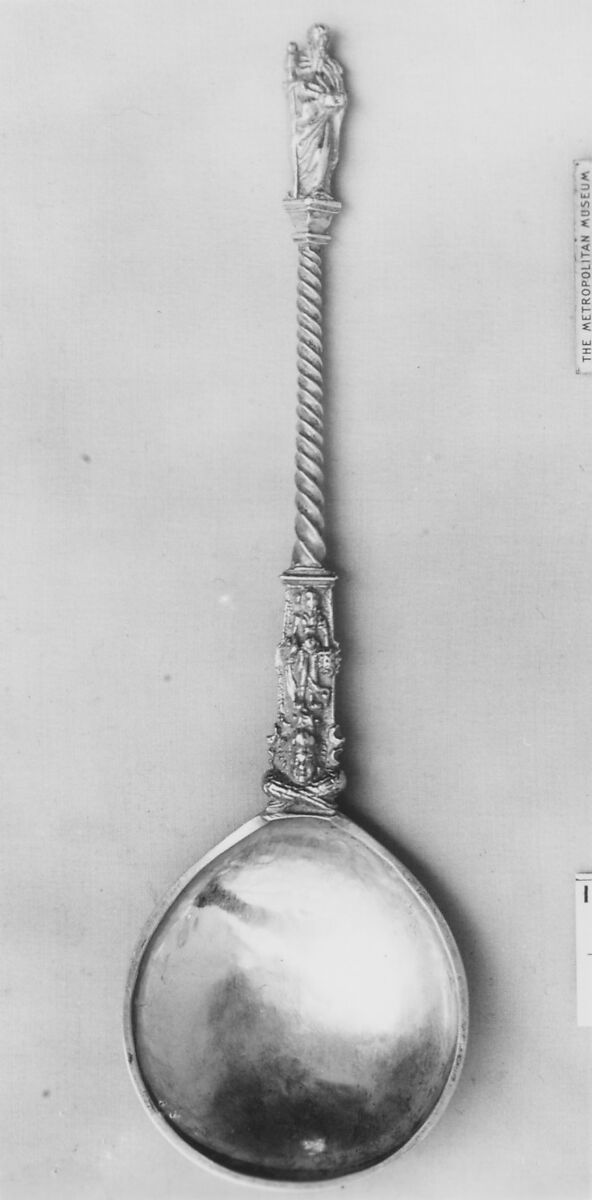 Apostle spoon, Silver, Dutch, Enkhuizen 