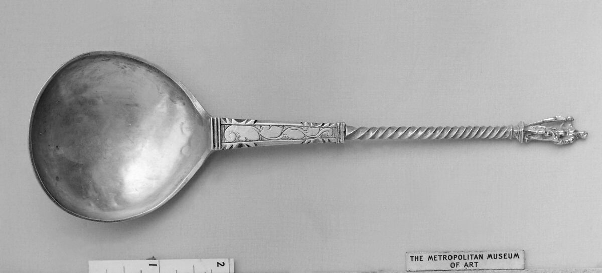 Apostle spoon, Silver, Dutch, Hoorn 