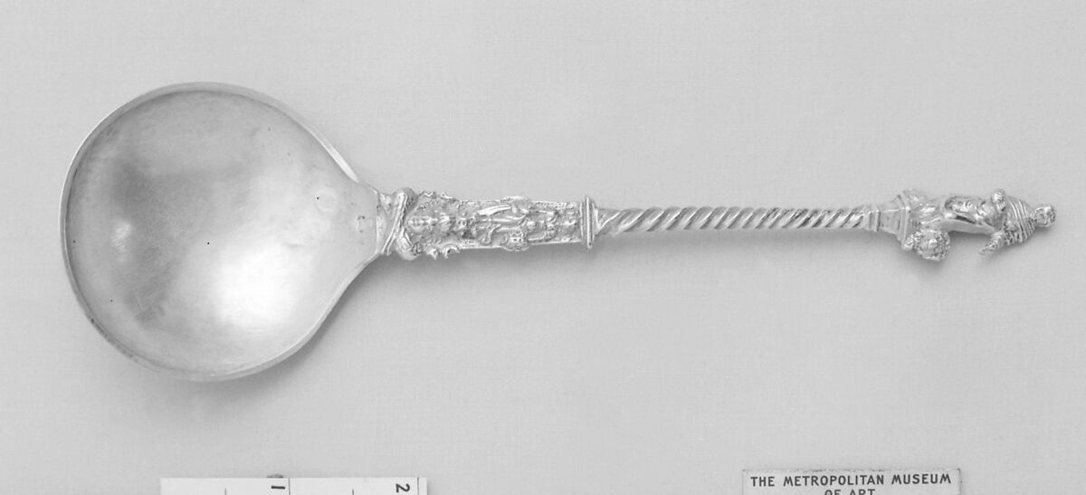 Apostle spoon, Silver, Dutch, Enkhuizen 