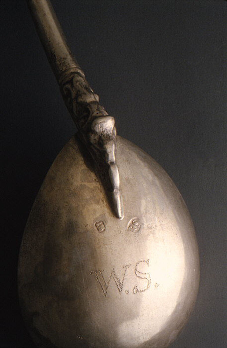 Apostle spoon, Possibly by Gustaf Stafhell the Elder (Swedish, active 1714–55), Silver, parcel-gilt, Swedish, Stockholm