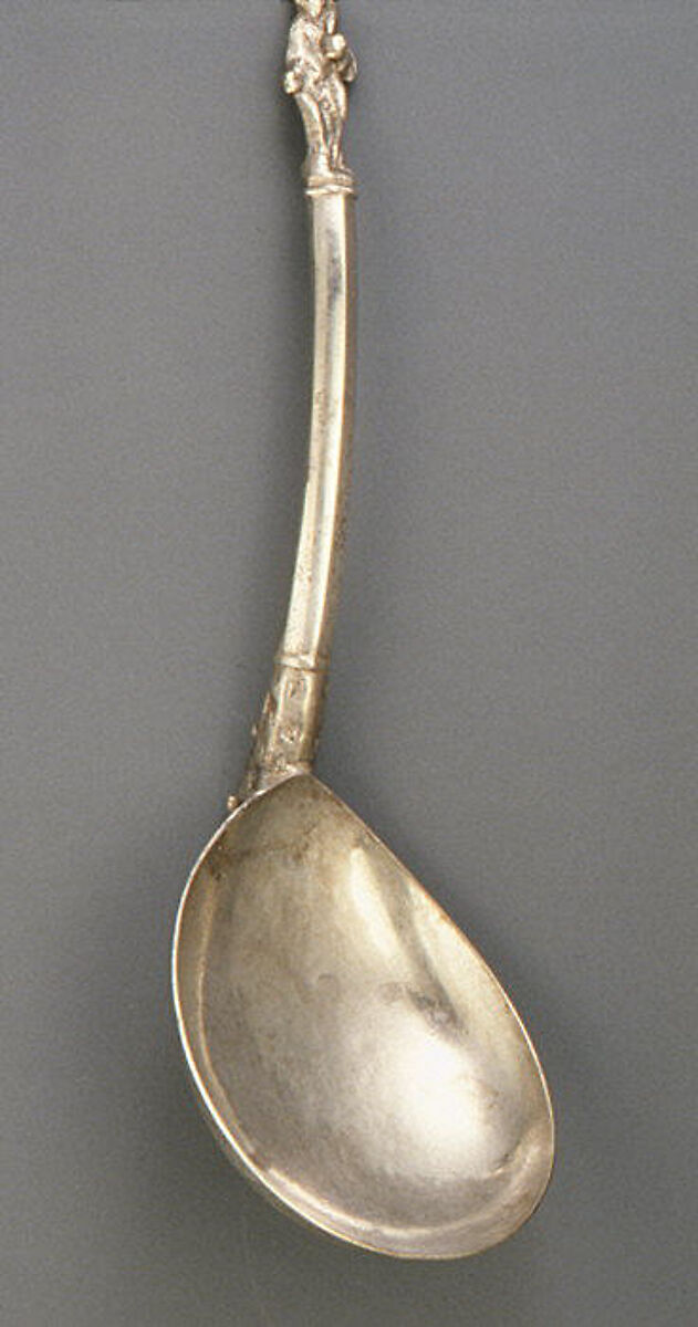 Apostle spoon, Possibly by Gustaf Stafhell the Elder (Swedish, active 1714–55), Silver, parcel-gilt, Swedish, Stockholm 