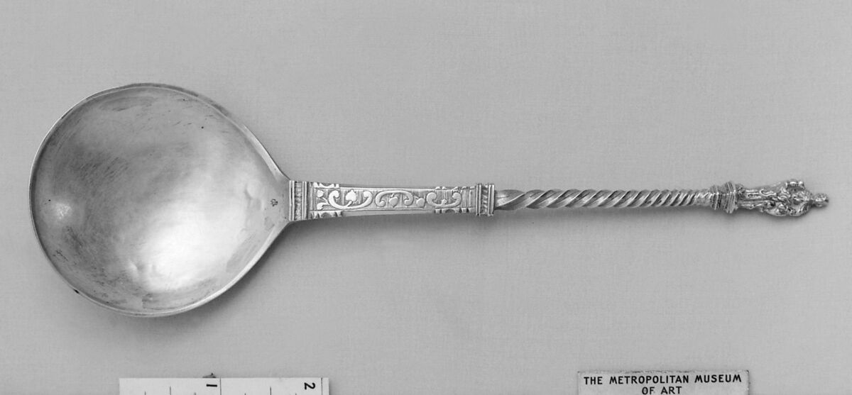 Apostle spoon, Silver, Dutch, Hoorn 