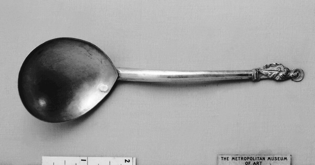 Apostle spoon, Silver, probably Swiss, possibly Winterthur 