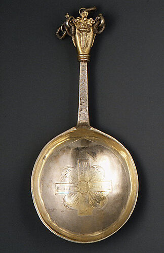 Crown-top spoon (one of three)