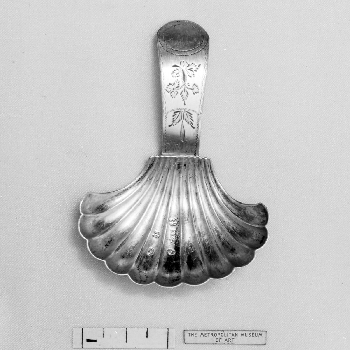 Caddy spoon, Wardell &amp; Kempson, Silver, British, Birmingham 