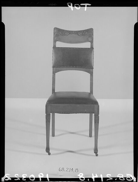 Side Chair, Tobey Furniture Company (1875–1954), Cherry, American