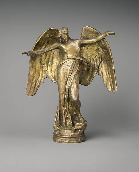 Spirit of the Waters, Daniel Chester French (American, Exeter, New Hampshire 1850–1931 Stockbridge, Massachusetts), Bronze, American 