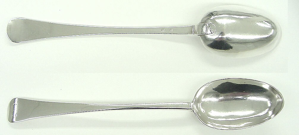 Serving Spoon, Nicholas Roosevelt (1715–1769), Silver, American