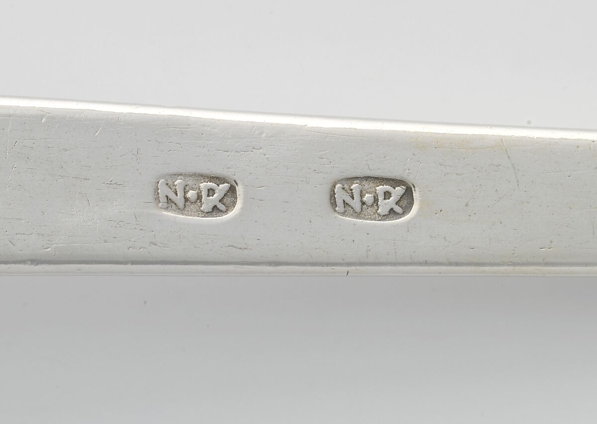 Serving Spoon, Nicholas Roosevelt (1715–1769), Silver, American