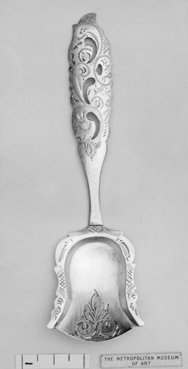 Caddy spoon, Silver, Dutch 