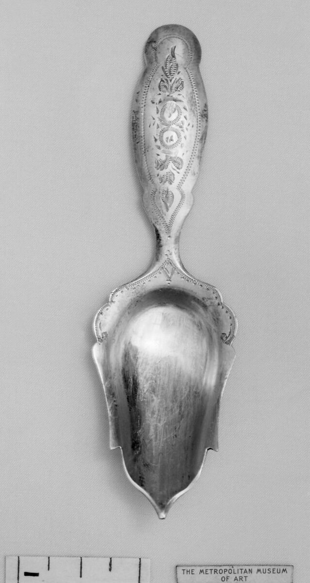 Caddy spoon, Silver, Dutch 
