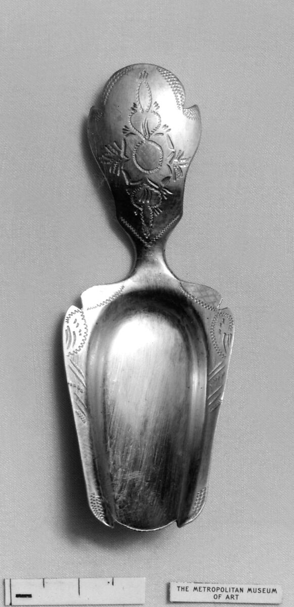 Caddy spoon, Silver, Dutch 