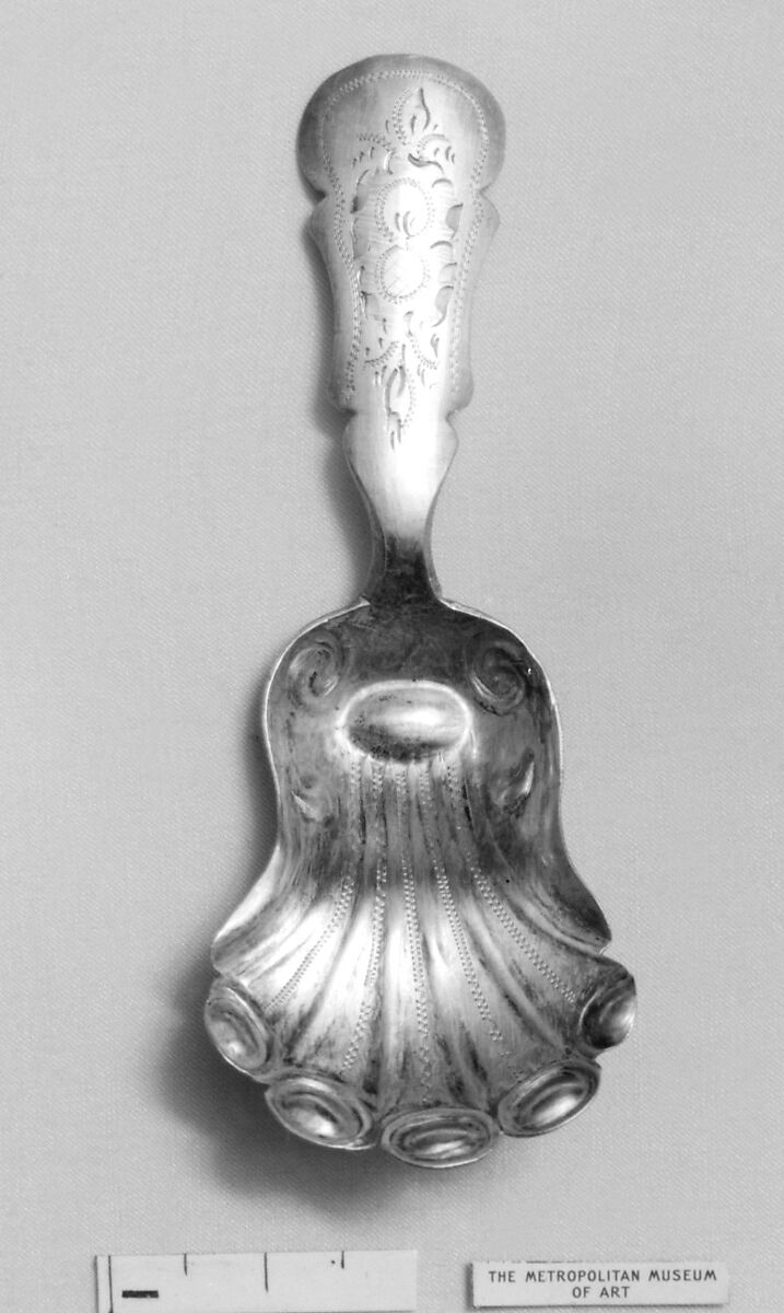 Caddy spoon, Silver, Dutch 