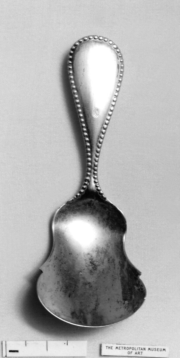 Caddy spoon, Silver, Dutch 