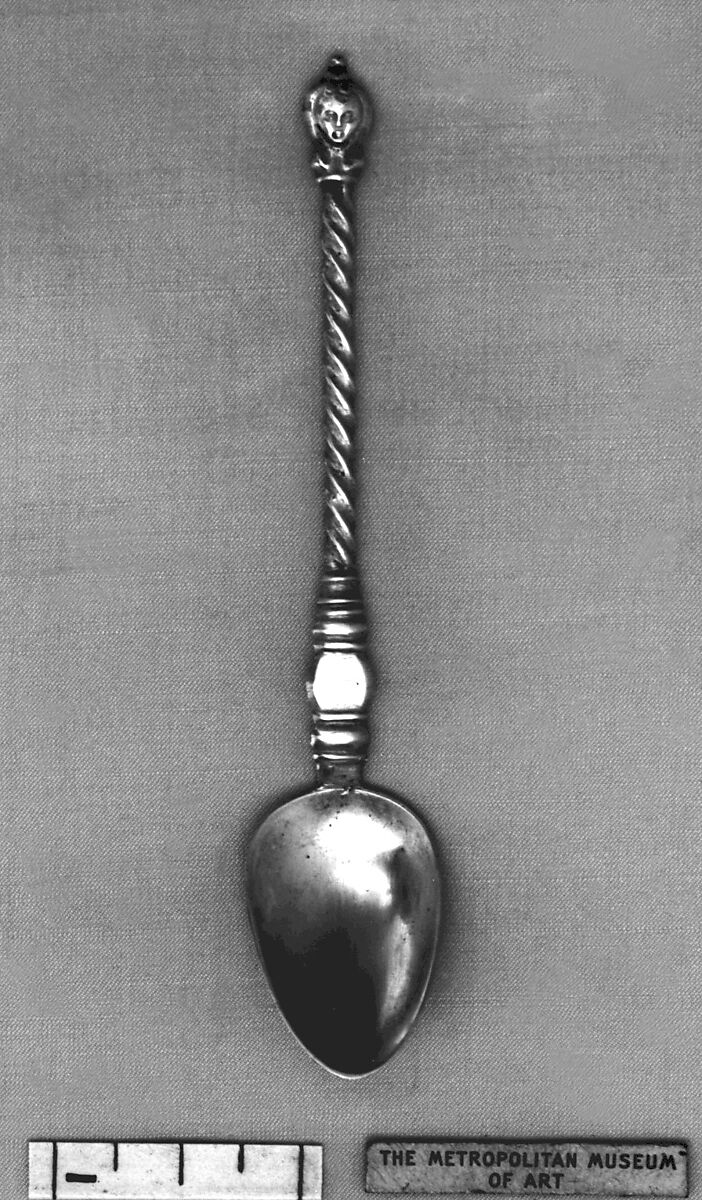 Coffee spoon, Silver, German, Lübeck 