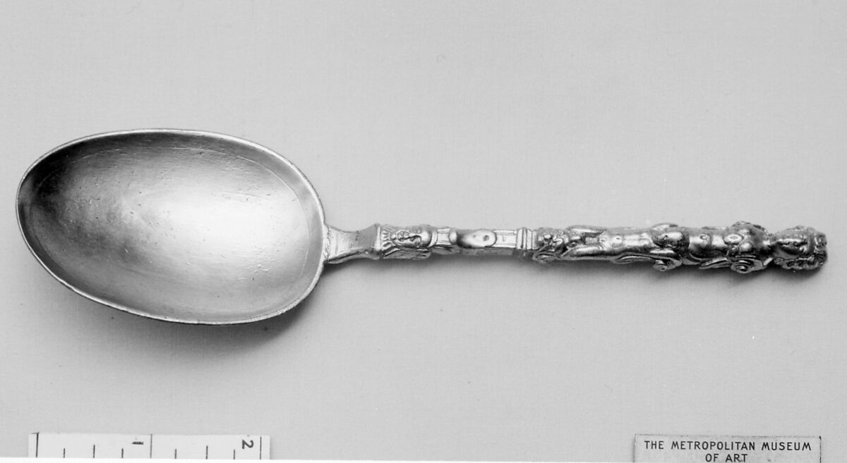 Spoon, Gilt bronze, Swedish 