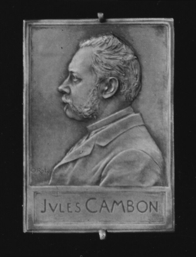 In Honor of M. Jules Cambon on his Appointment as Governor General of Algeria, 1891, Medalist: Louis-Oscar Roty (French, Paris 1846–1911 Paris), Bronze, double struck, silvered, French 