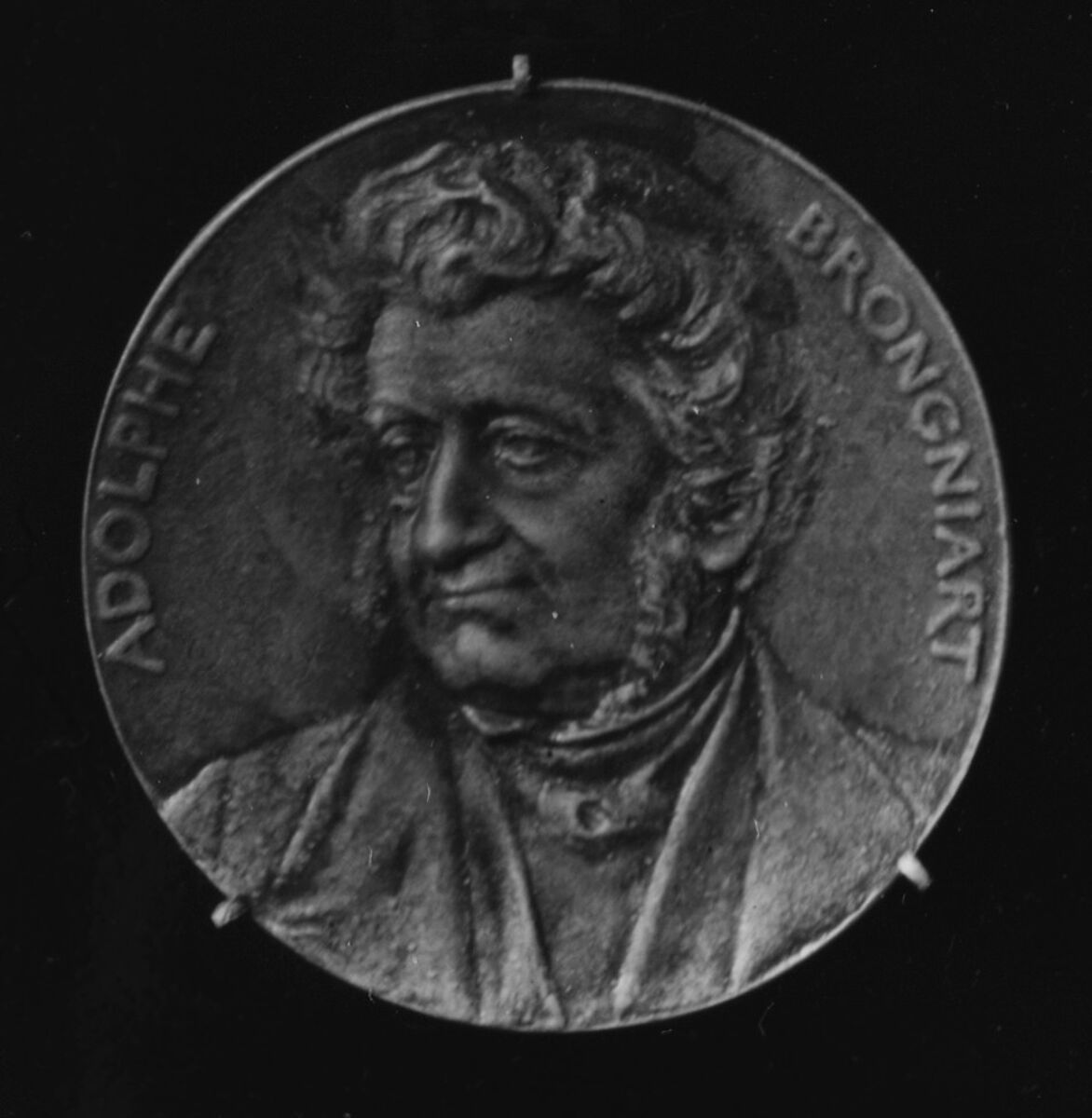 Portrait of Adolphe Brongniart, of the Academy of Sciences, 1880, Medalist: Louis-Oscar Roty (French, Paris 1846–1911 Paris), Bronze, cast, French 