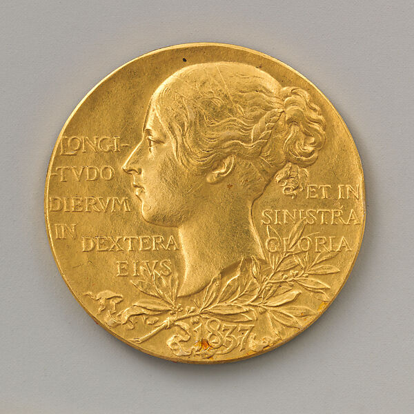 Queen Victoria's Diamond Jubilee, 1897, Medalist: Sir Thomas Brock (British, Worcester 1847–1922 London), Gold, British