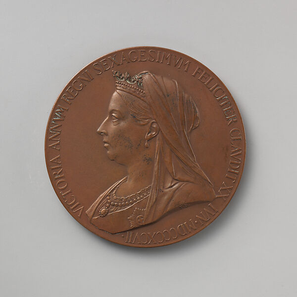 Queen Victoria's Diamond Jubilee, 1897, Medalist: Sir Thomas Brock (British, Worcester 1847–1922 London), bronze, British, London 