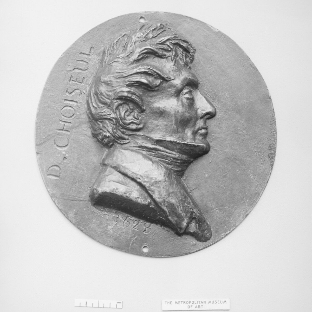 Claude Antoine Gabriel de Choiseul, duc et Pair de France (1760–1838), Pierre Jean David d&#39;Angers (French, Angers 1788–1856 Paris), Bronze, cast - single, French 