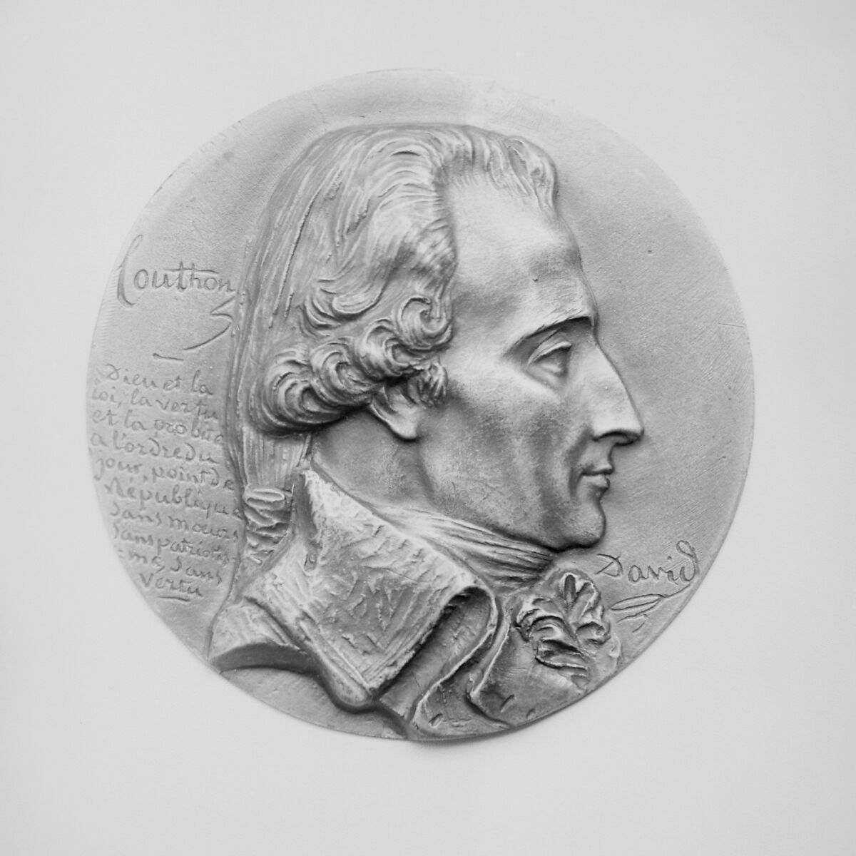 Georges Couthon (1756–1794), Member of the Revolutionary Convention of 1792; one of the Triumvirate with Robespierre and Saint-Just, with whom he was guillotined, Pierre Jean David d&#39;Angers (French, Angers 1788–1856 Paris), Bronze, cast - single, French 