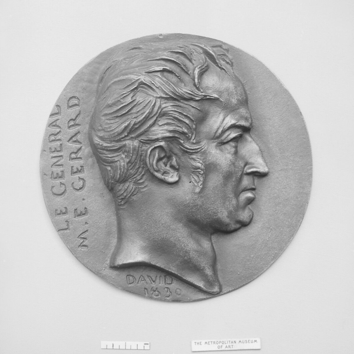 Maurice Etienne Comte de Gerard, (1773–1852), Marshal of France, Pierre Jean David d&#39;Angers (French, Angers 1788–1856 Paris), Bronze, cast - single, French 