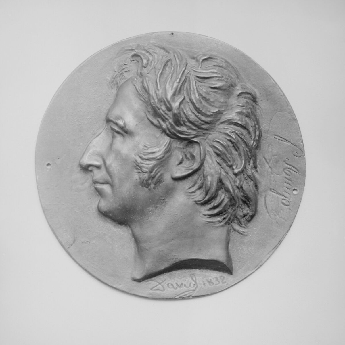 Dominique Francois Arago (1789–1856), French scientist and astronomer, Pierre Jean David d&#39;Angers (French, Angers 1788–1856 Paris), Bronze, cast - single, French 