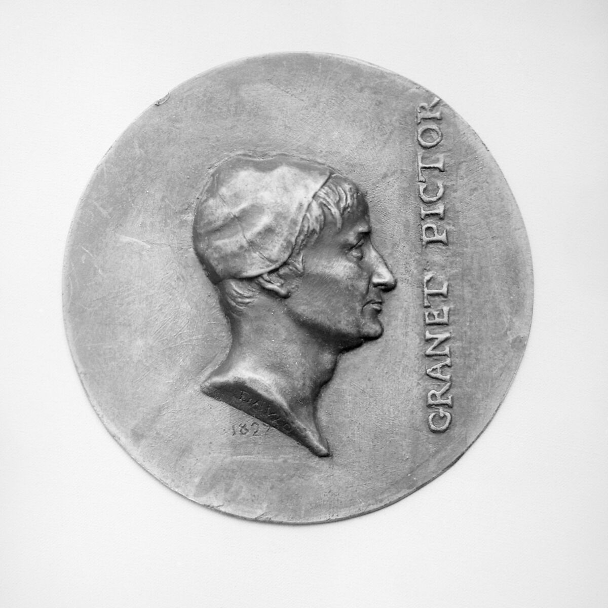 François Marie Granet (1777–1849), Pierre Jean David d&#39;Angers (French, Angers 1788–1856 Paris), Bronze, cast - single, French 