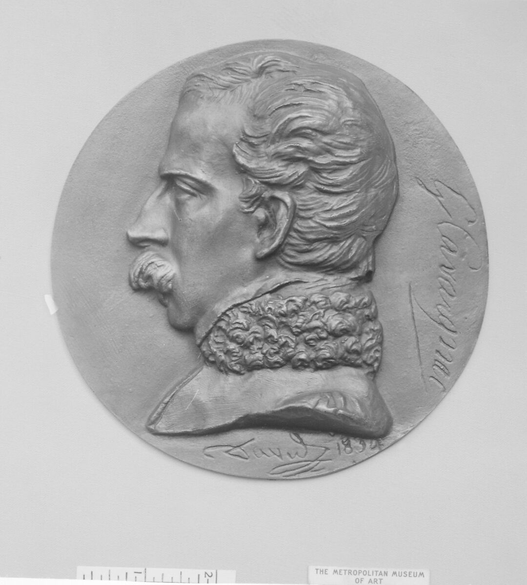 Godefroid Cavaignac (1798–1845), French republican editor and politician, Pierre Jean David d&#39;Angers (French, Angers 1788–1856 Paris), Bronze, cast - single, French 