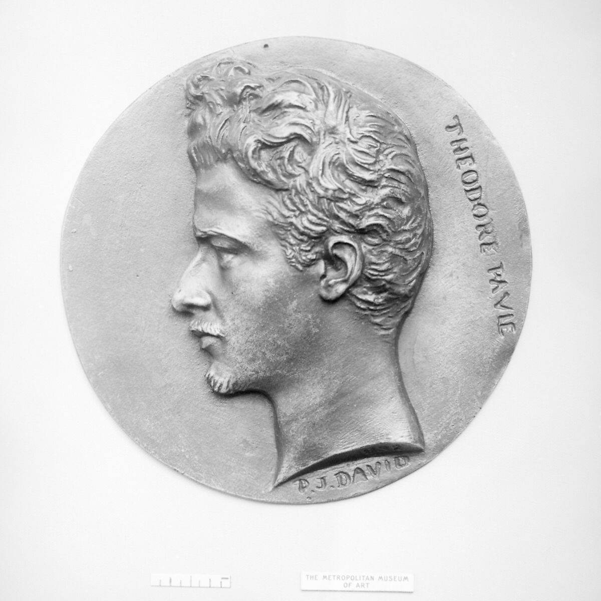 Théodore Pavie (1811–1896), Orientalist, friend of the artist, Pierre Jean David d&#39;Angers (French, Angers 1788–1856 Paris), Bronze, cast - single, French 