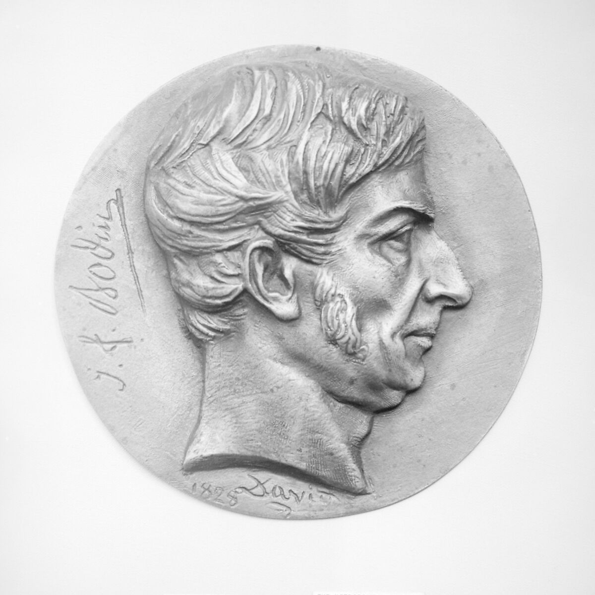 Jean François Bodin (1776–1829), French civil-servant and historian, Pierre Jean David d&#39;Angers (French, Angers 1788–1856 Paris), Bronze, cast - single, French 