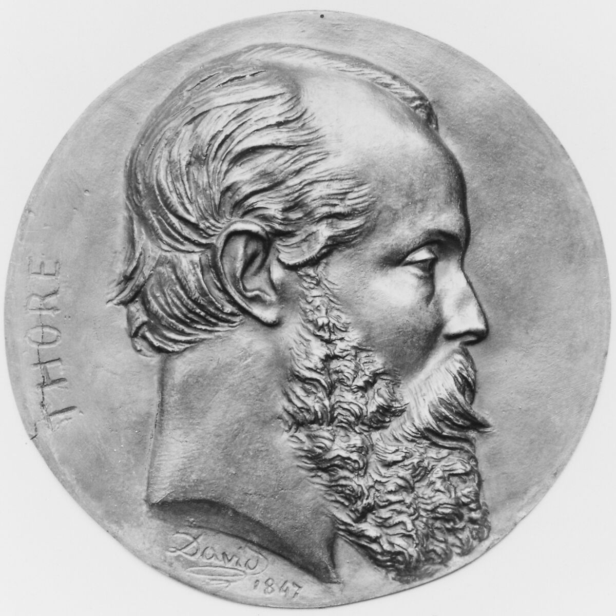 Théophile Thoré (1807–1869), French critic and editor, Pierre Jean David d&#39;Angers (French, Angers 1788–1856 Paris), Bronze, cast - single, French 