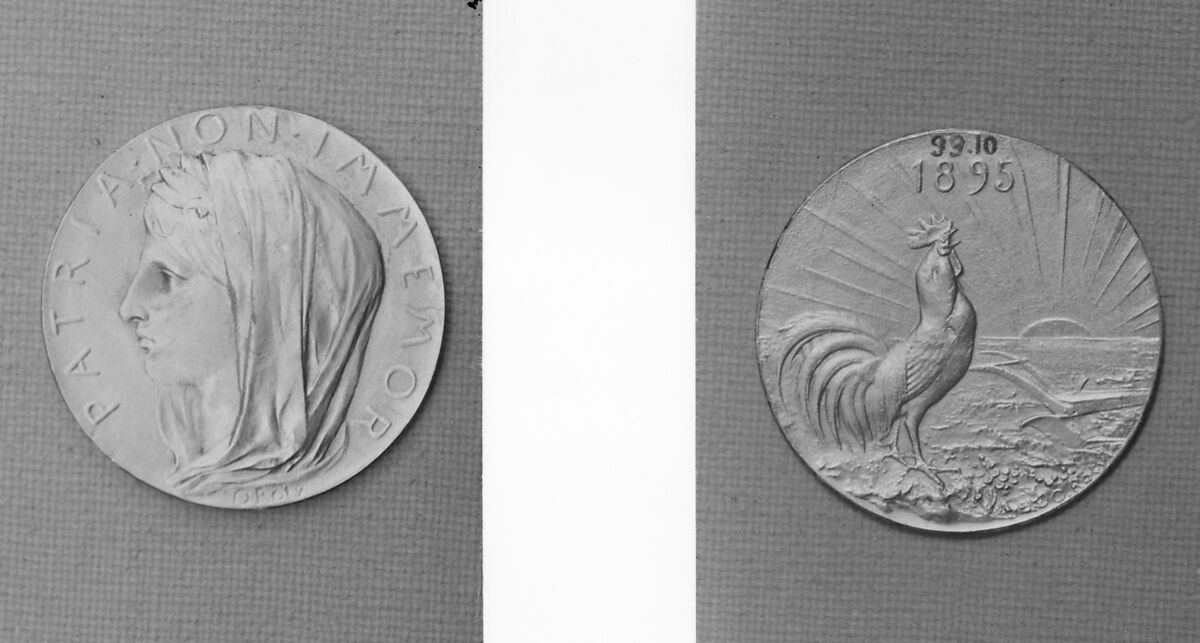 To Commemorate the 25th Anniversary of the Third Republic, Medalist: Louis-Oscar Roty (French, Paris 1846–1911 Paris), Gold, struck, French 