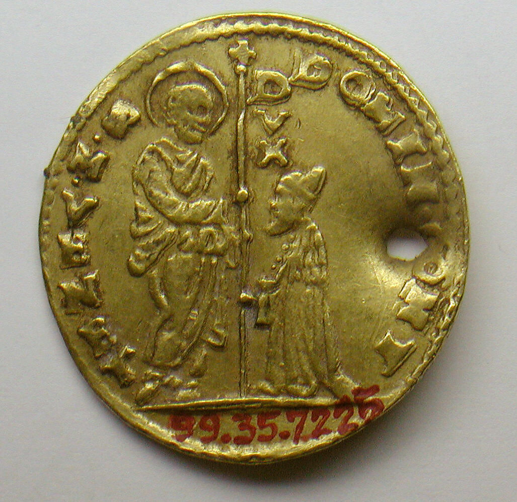 Zecchino, Domenico Contarini (1659–75), Gold, Italian, Venice