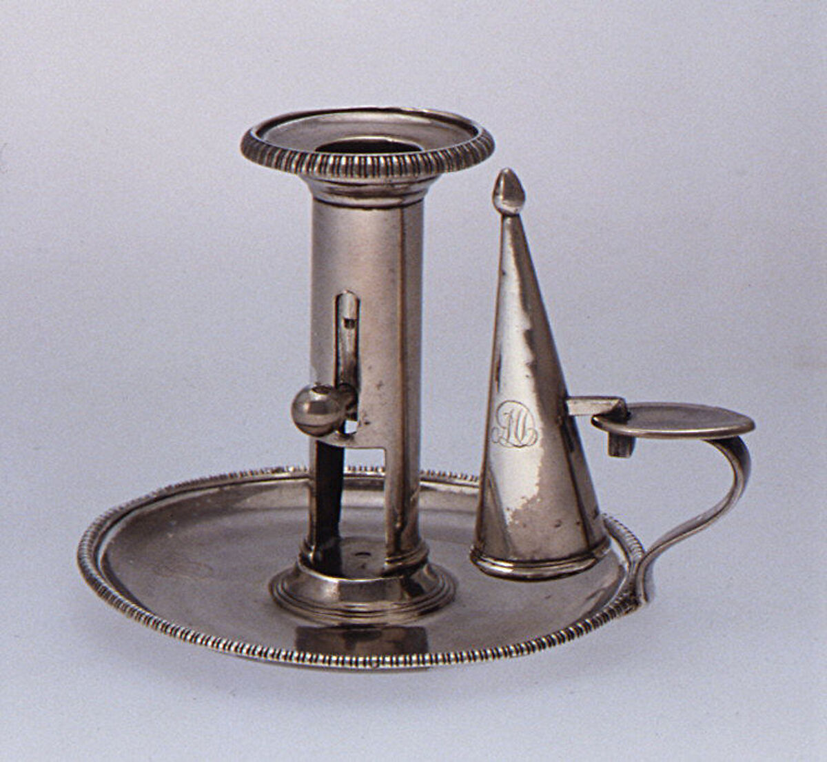 Pair of chamber candlesticks, Matthew Boulton (British, Birmingham 1728–1809 Birmingham), Silver, British, Birmingham