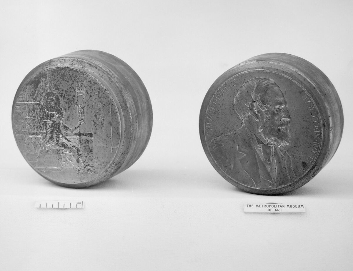 Die, Medalist: Anton Scharff (Austrian, Vienna 1845–1903 Brunn am Gebirge), Steel, Austrian 