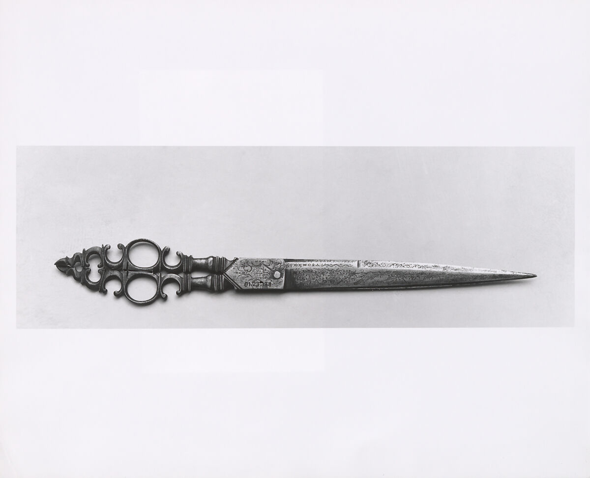 Scissors, Pedro Diaz (Spanish, active Albacete), Steel, Spanish, Albacete 