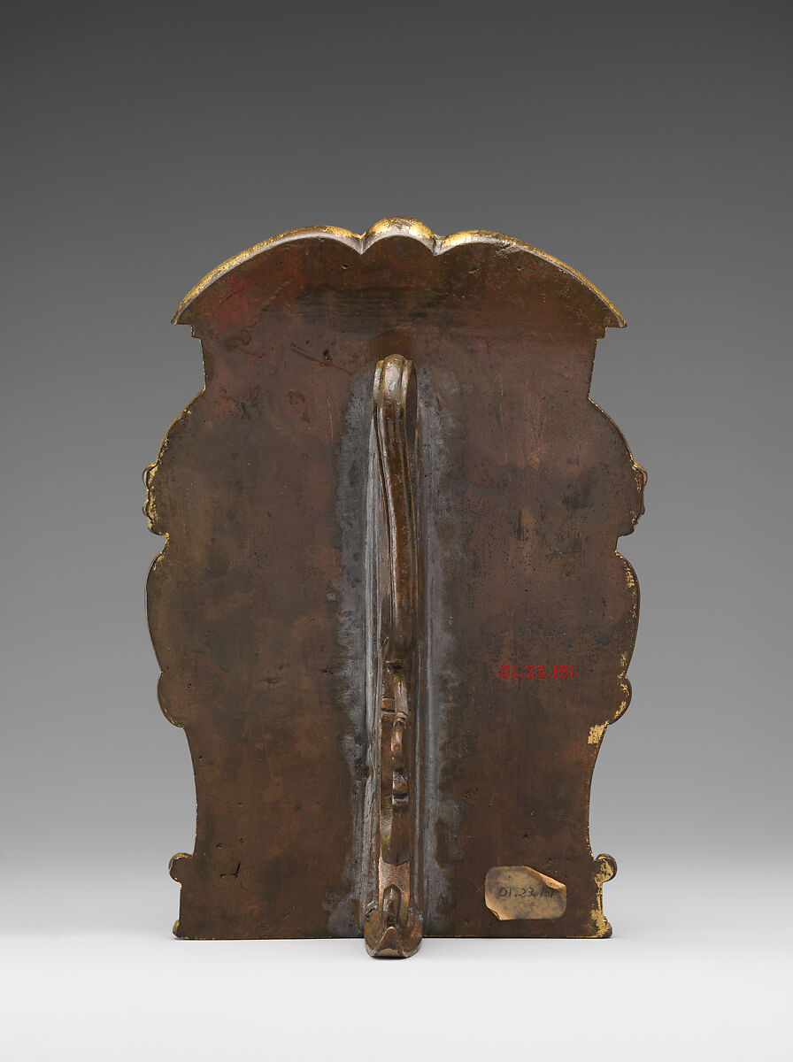 Pietà, Follower of Michelangelo Buonarroti (Italian, Caprese 1475–1564 Rome), Gilt bronze, Italian, Rome