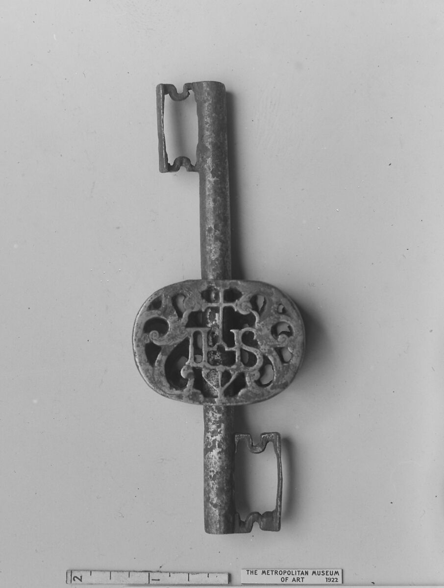 Duplex key, Steel, possibly German 