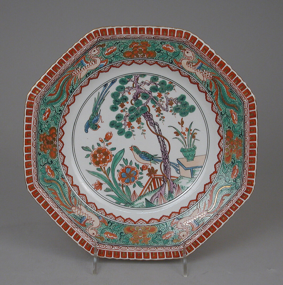 Soup plate, Crown Derby (British, 1750–present), Soft-paste porcelain, British, Derby 
