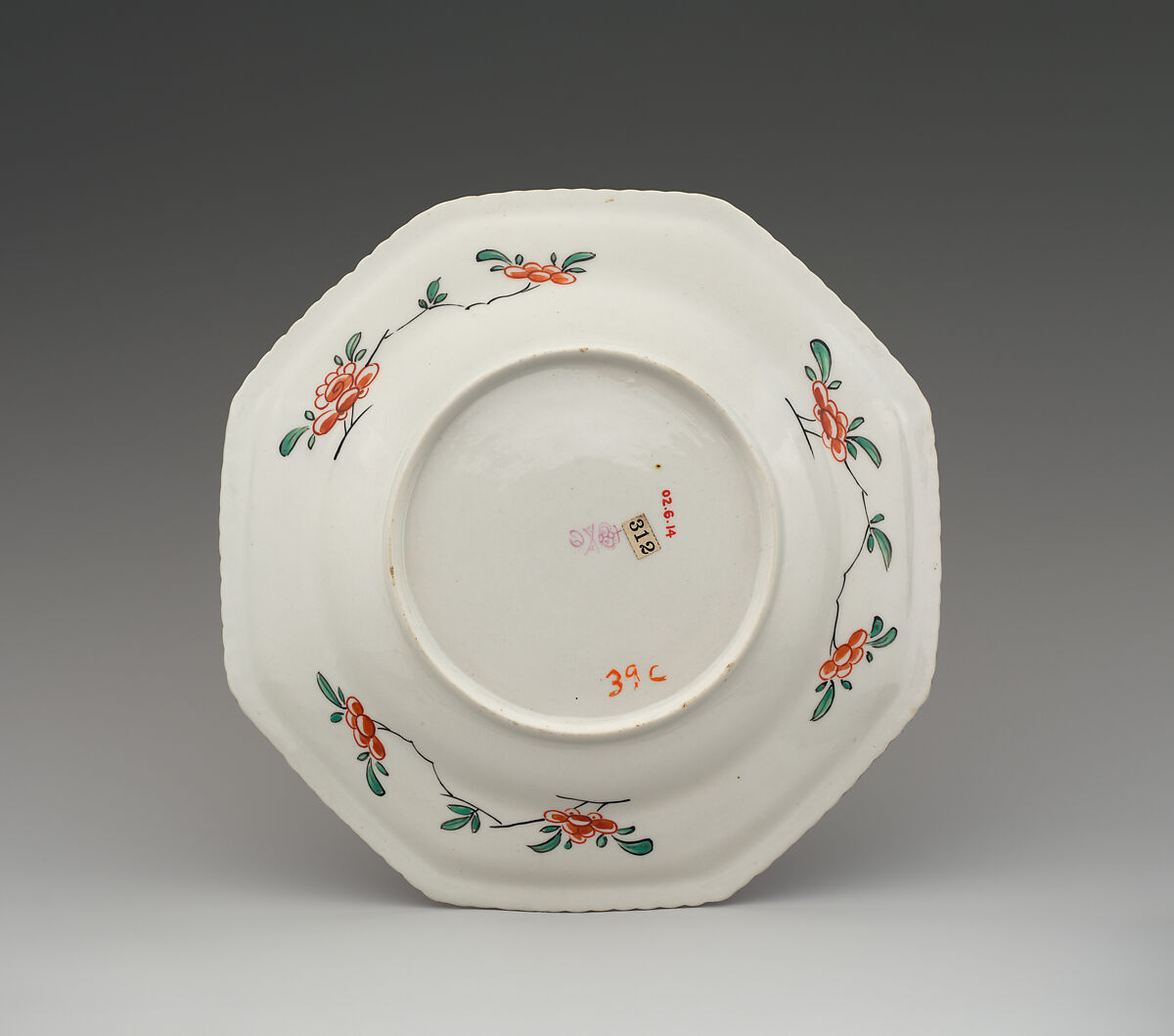 Soup plate, Crown Derby (British, 1750–present), Soft-paste porcelain, British, Derby