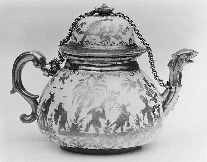 Teapot, Meissen Manufactory (German, 1710–present), Hard-paste porcelain, German, Meissen 